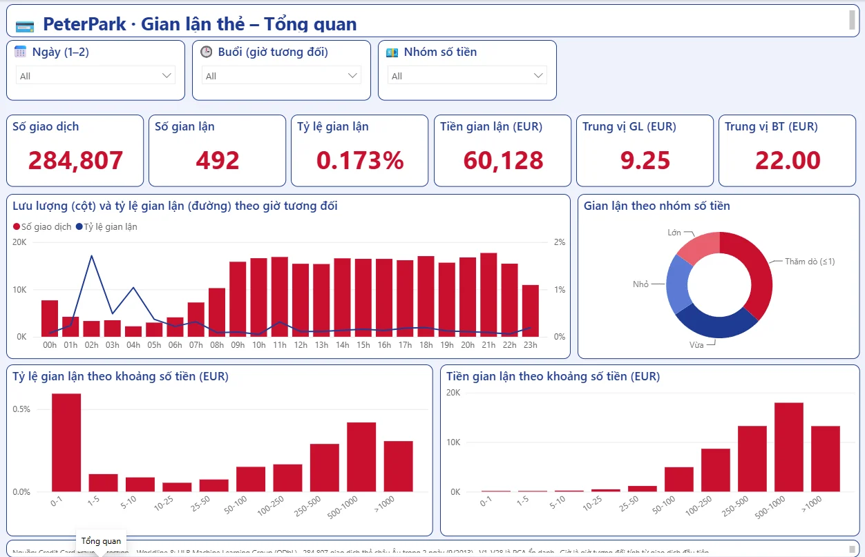 Dashboard Power BI · Tổng quan